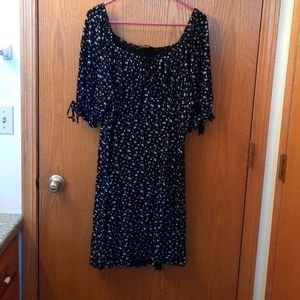 ASOS Limited Collection Milk Maid Style Floral Dress Women's Plus Size 20